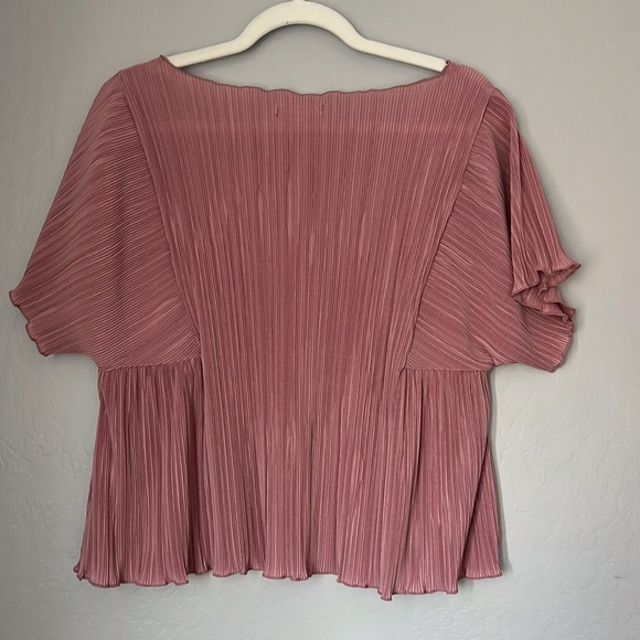 Madewell Pink Blouse - Picture 4 of 6